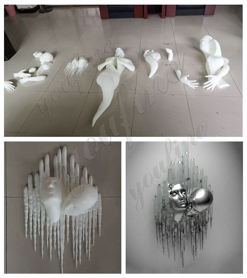 Stainless Steel Human Body Sculpture