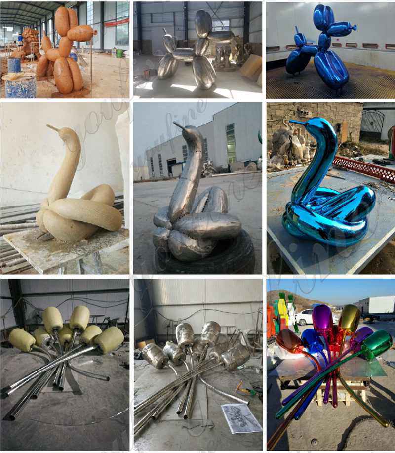 Jeff Koons balloon dog sculpture for sale