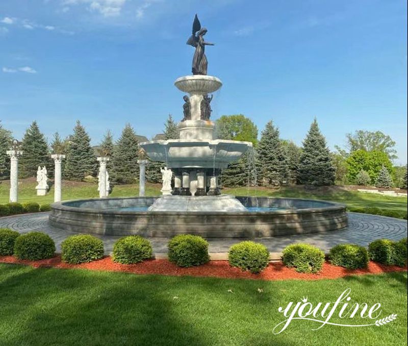 marble fountain