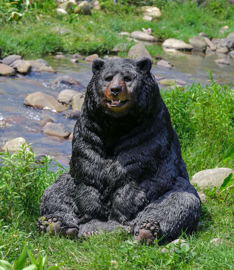 bronze bear sculpture-01-YouFine Sculpture