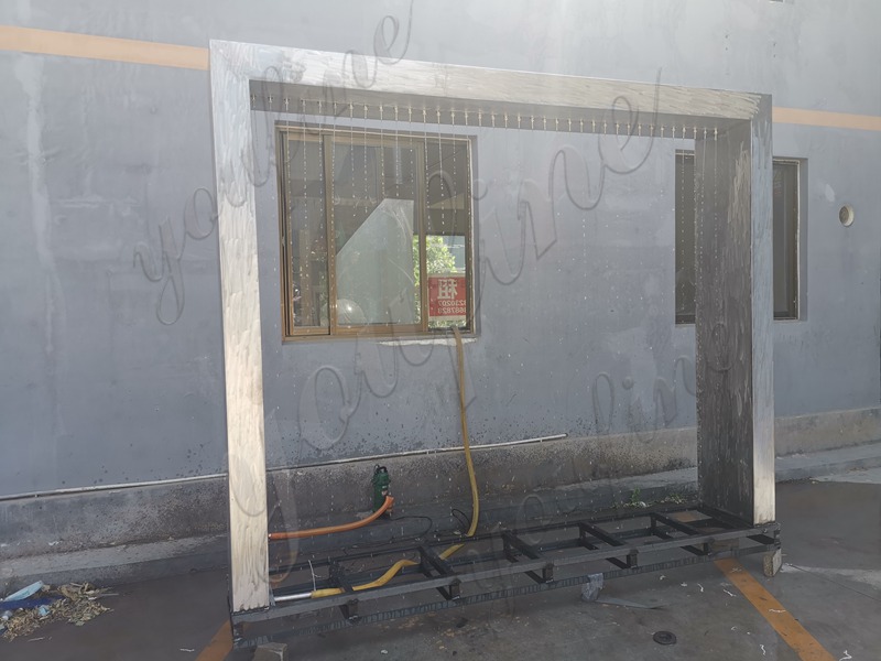 large metal outdoor fountain for sale