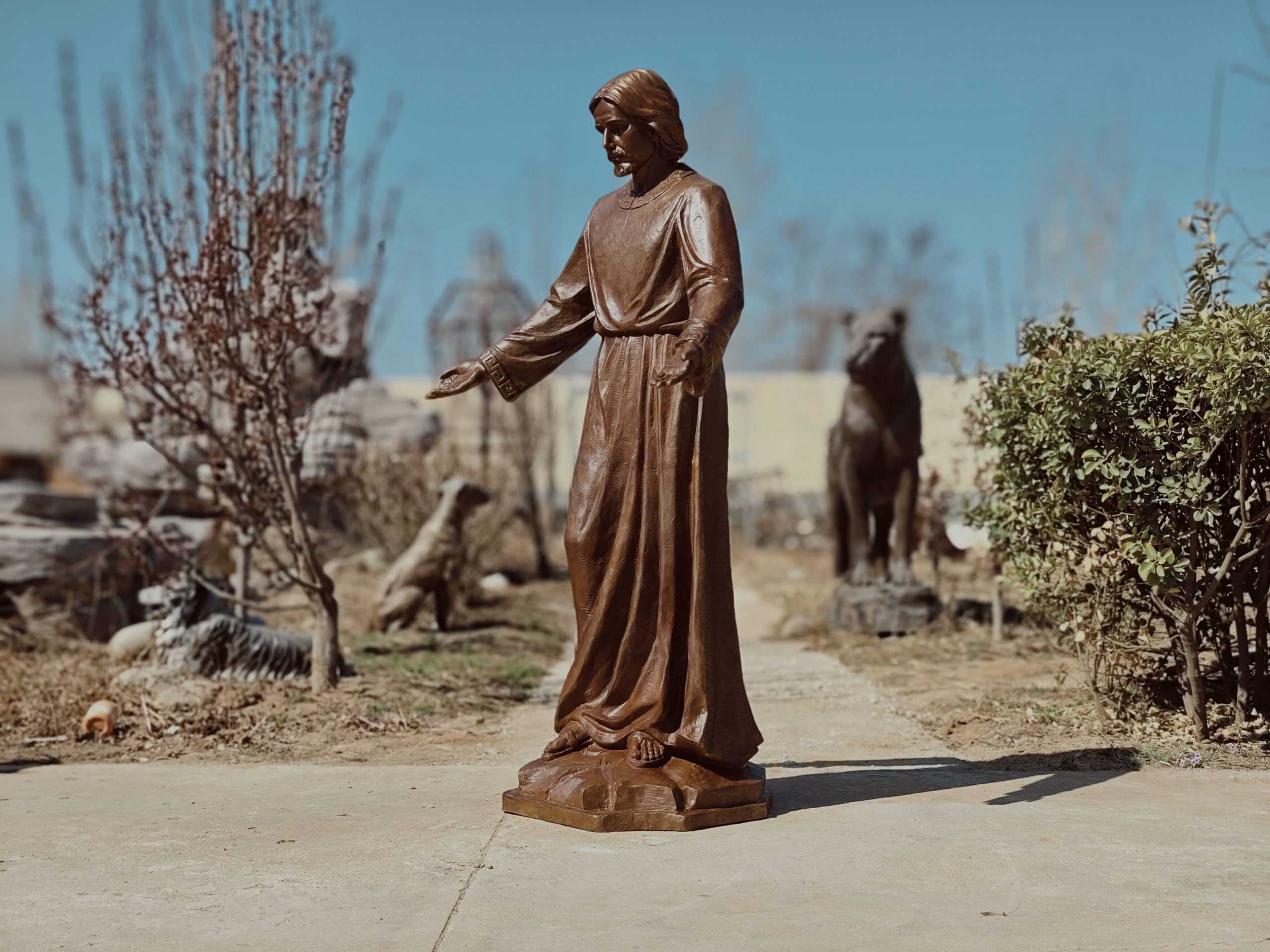 Jesus sculpture