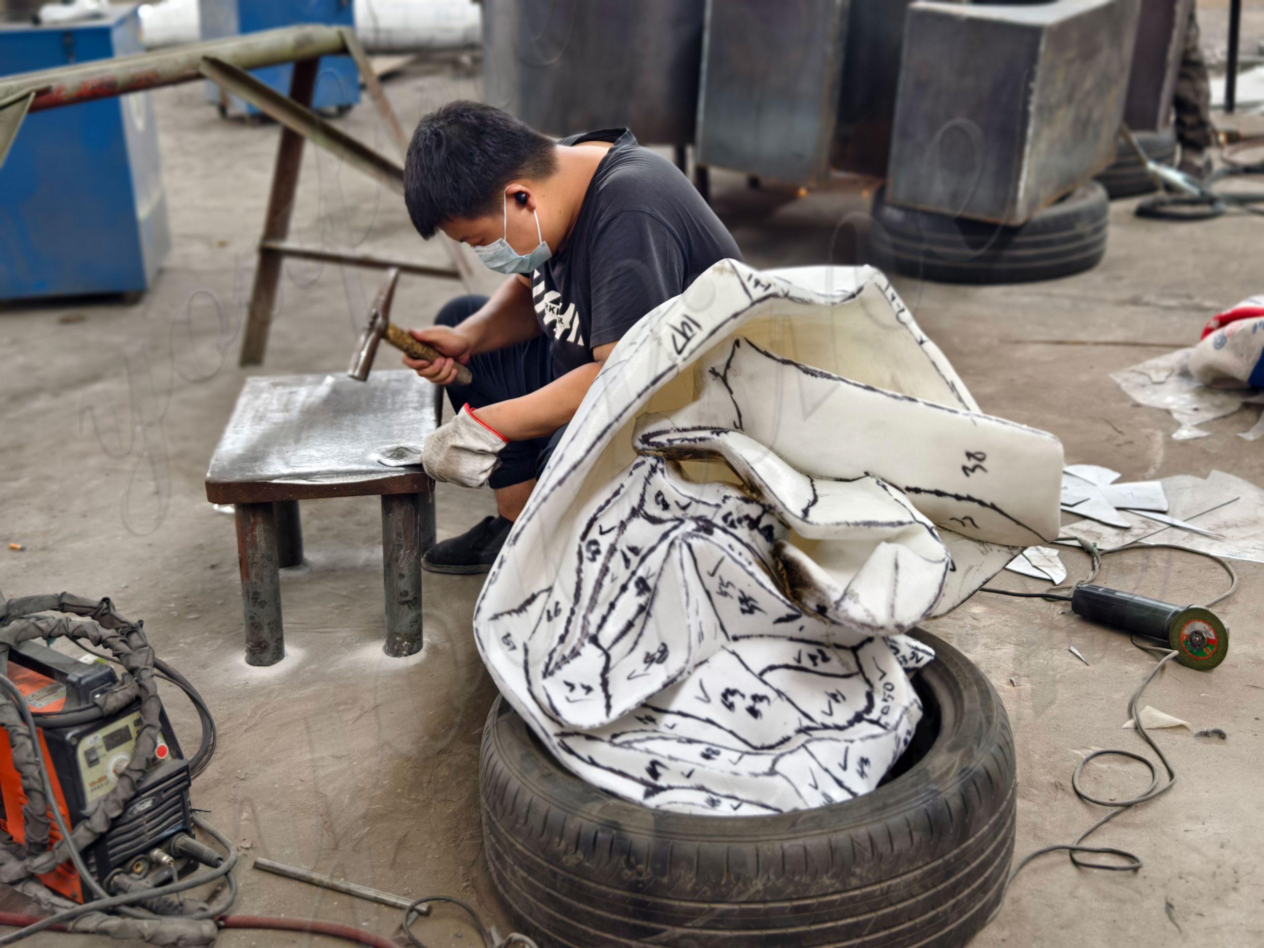 our artist are forging