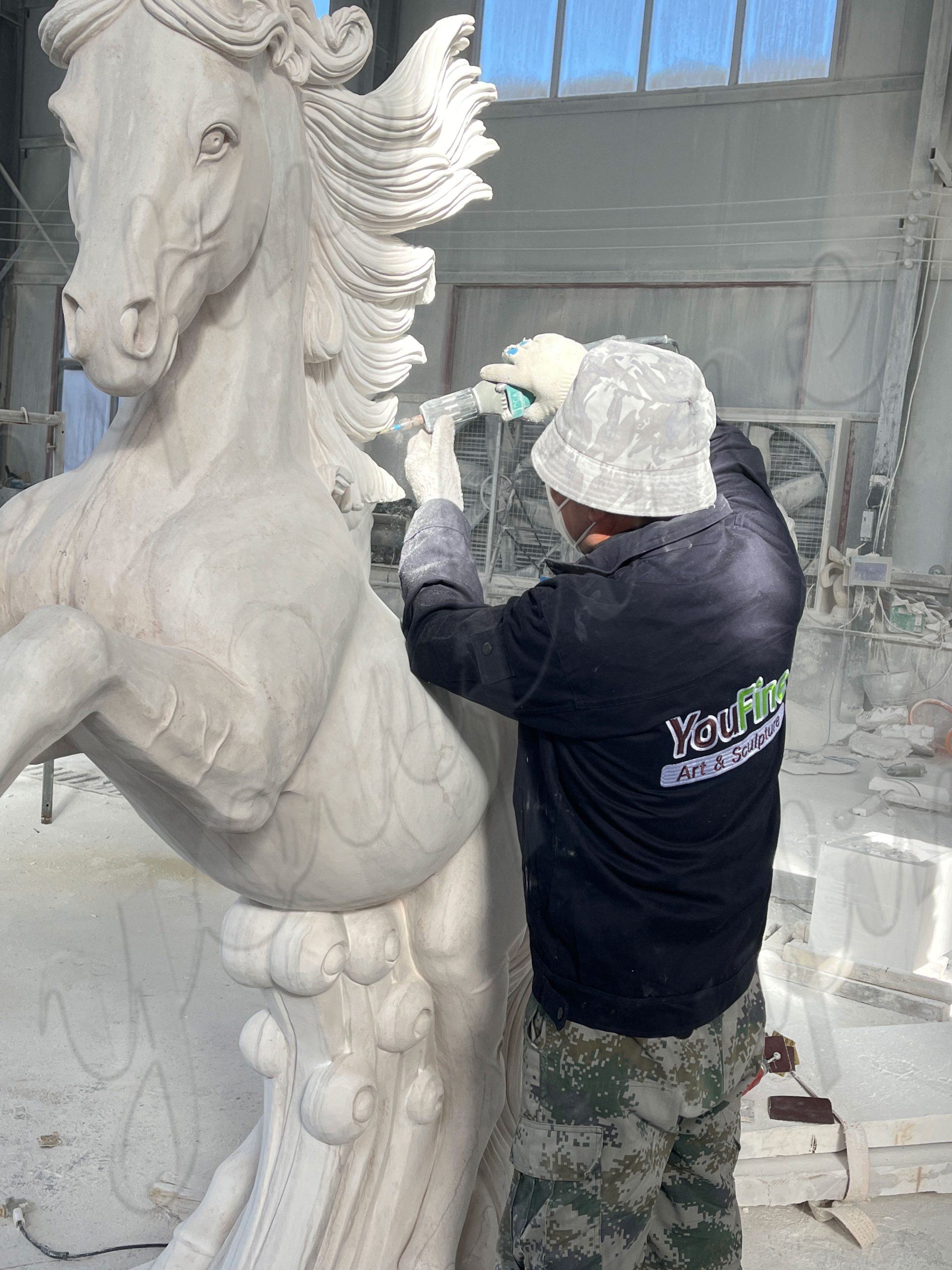 our artist are working
