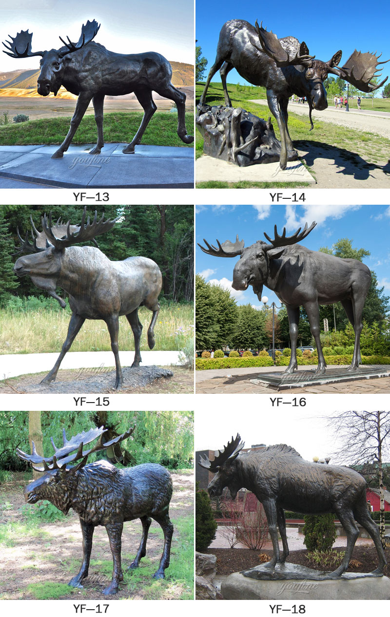 other moose statue
