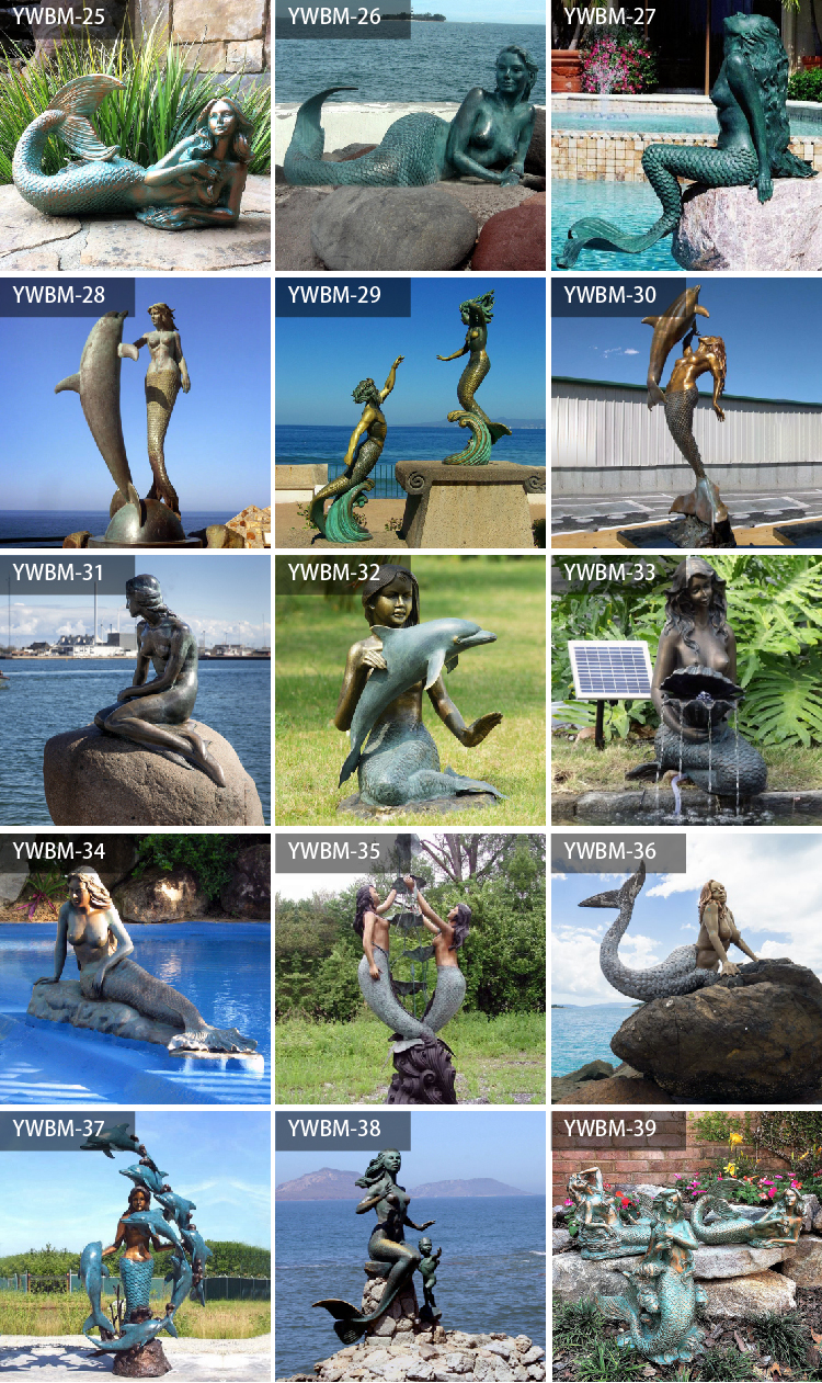 other mermaid statues