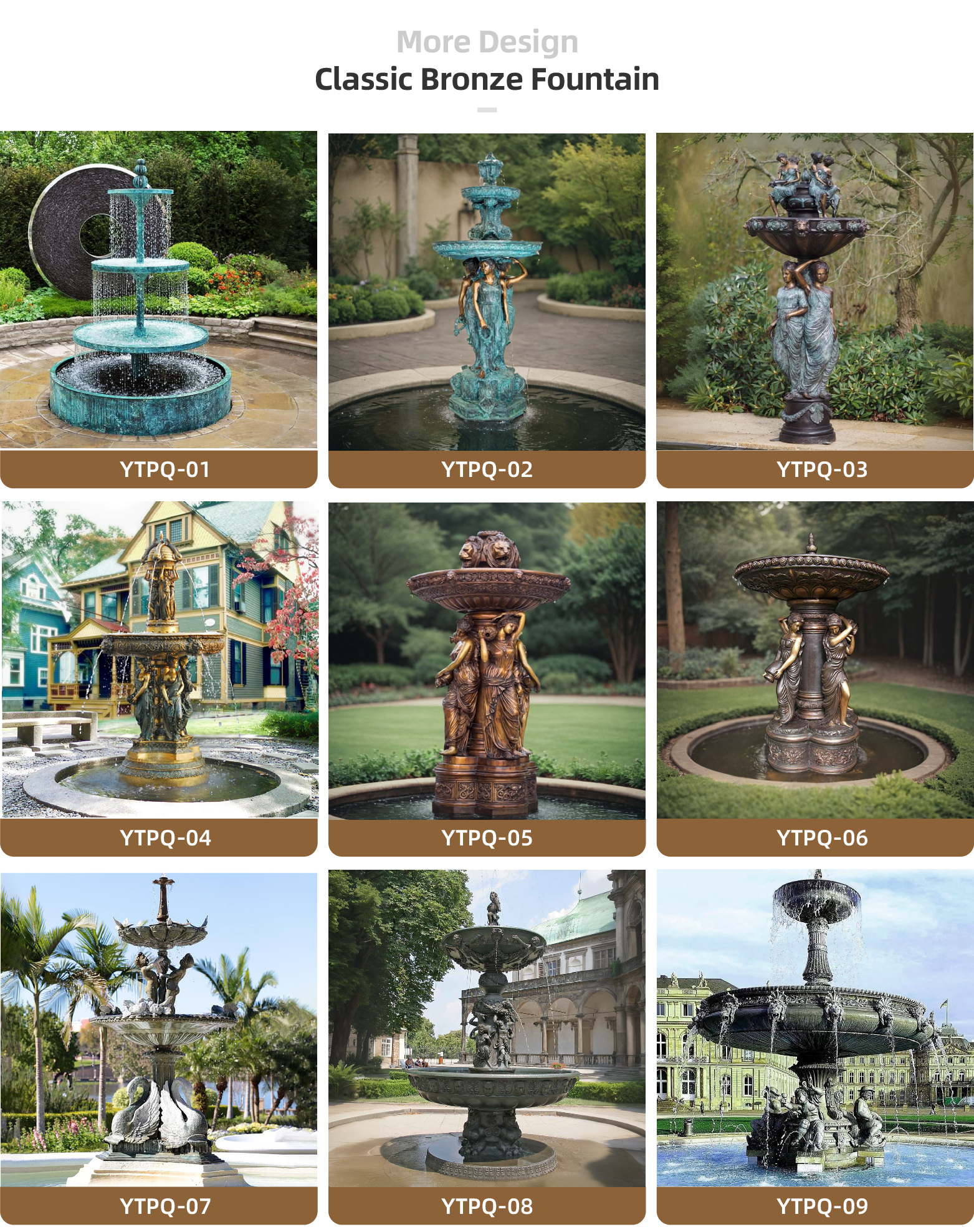 More Bronze Fountains: