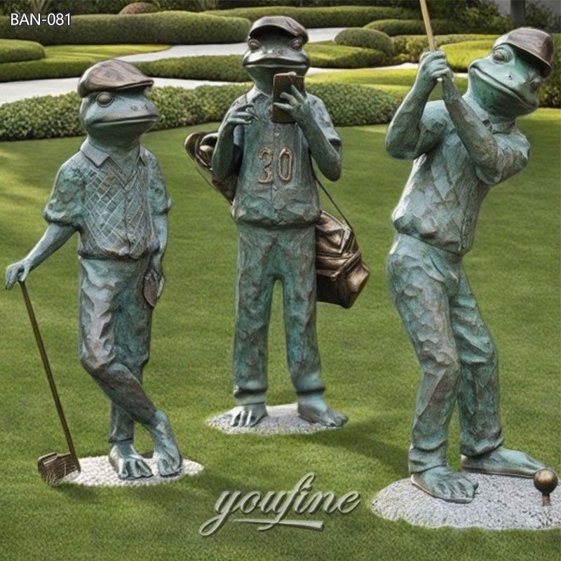 large Frog Statue for Sale
