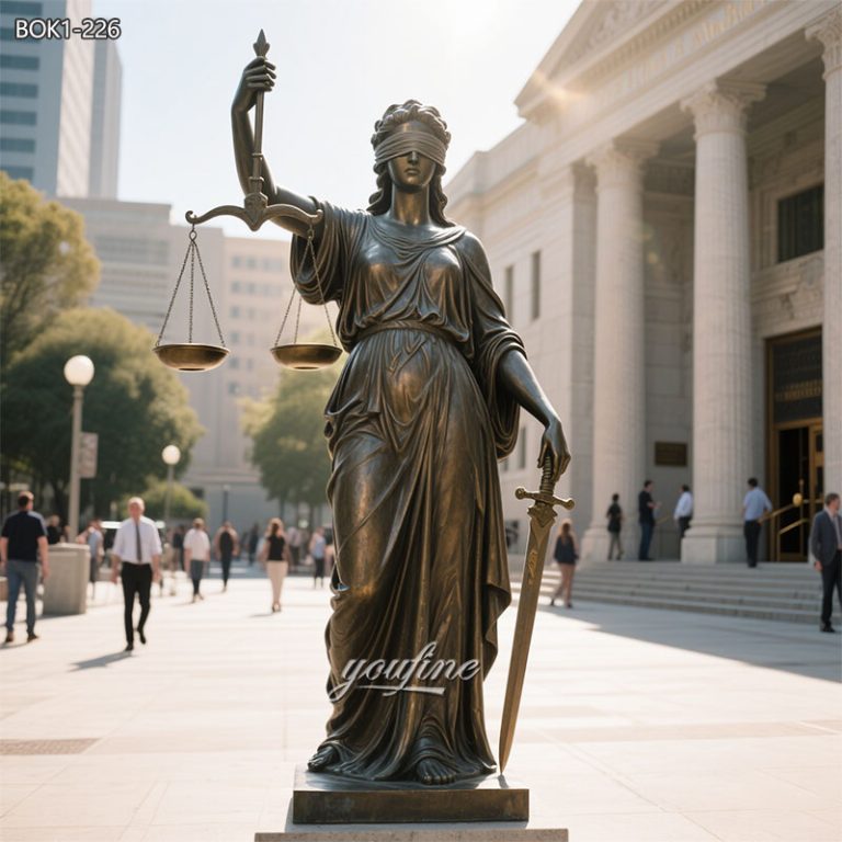 Lady Justice Bronze Statue